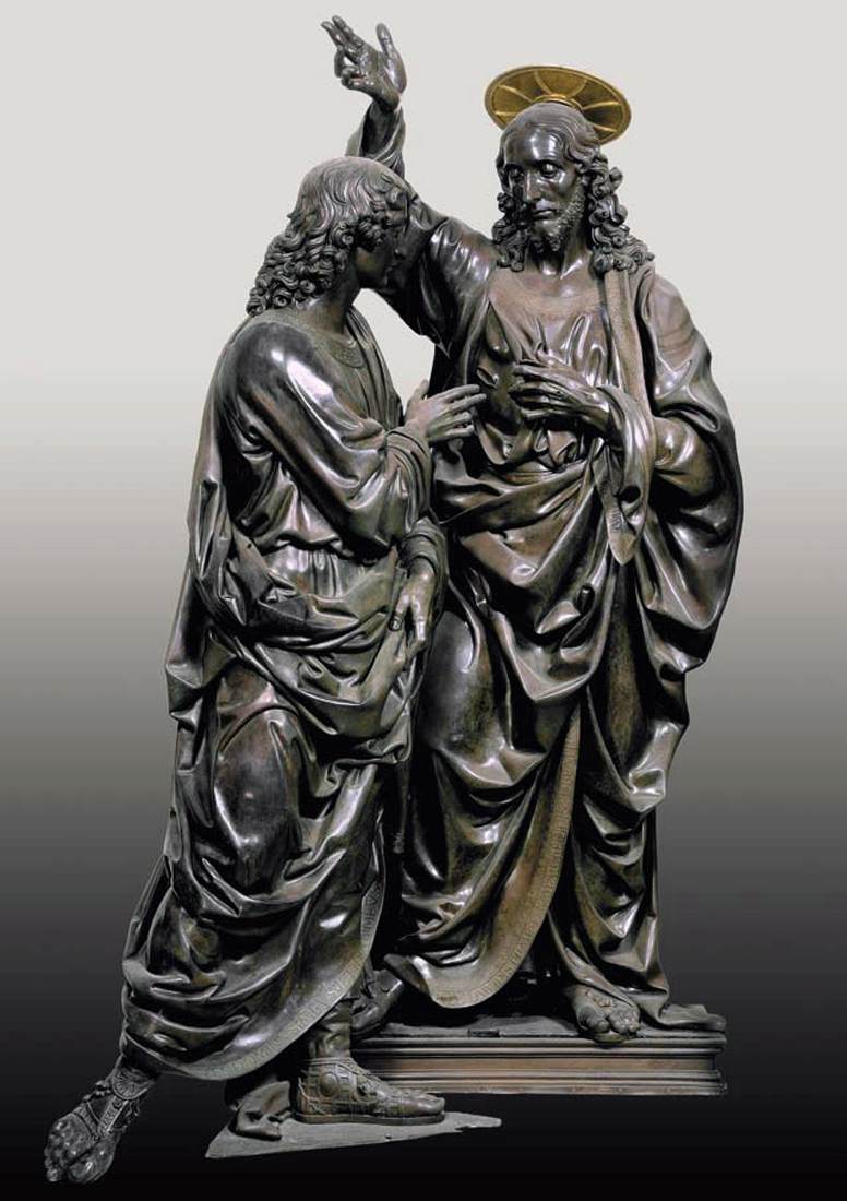 Christ and Doubting Thomas by VERROCCHIO, Andrea del