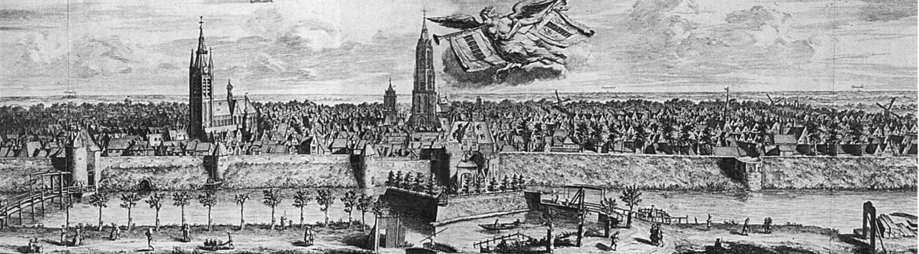 Profile of Delft by DECKER, Coenraet