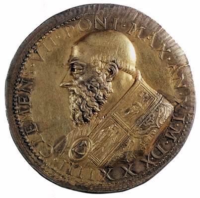 Medal of Clement VII (obverse) by CELLINI, Benvenuto