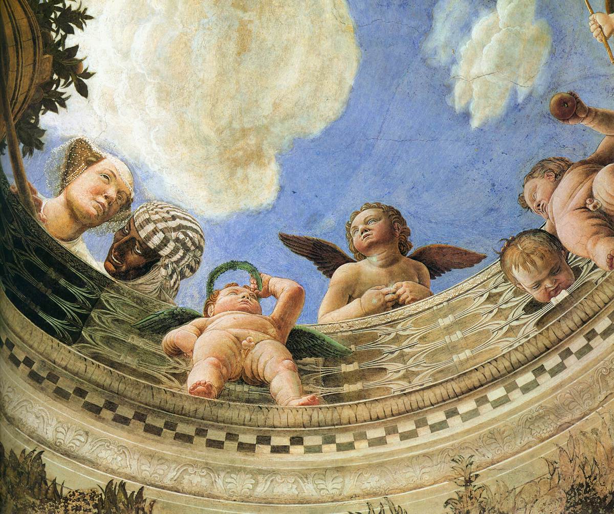 Ceiling Oculus (detail) by MANTEGNA, Andrea