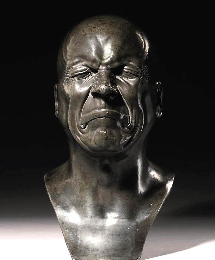 Character Head: Ill Humoured Man by MESSERSCHMIDT, Franz Xaver