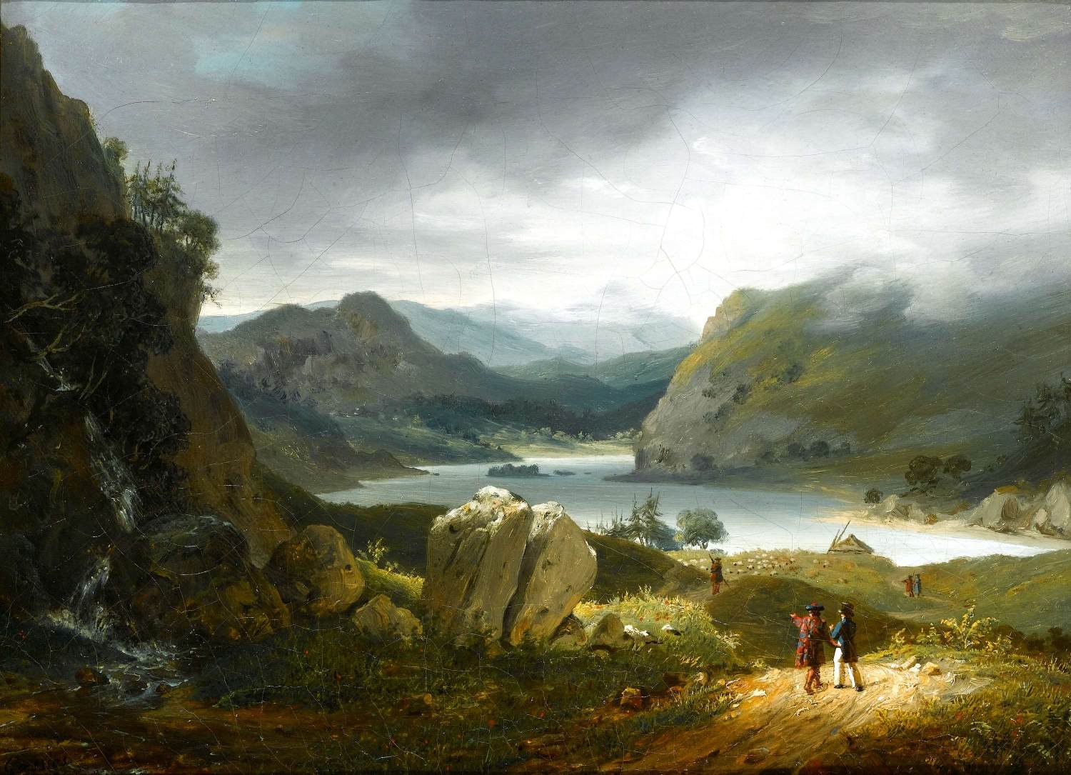 View of Loch Lomond by GASSIES, Jean-Bruno