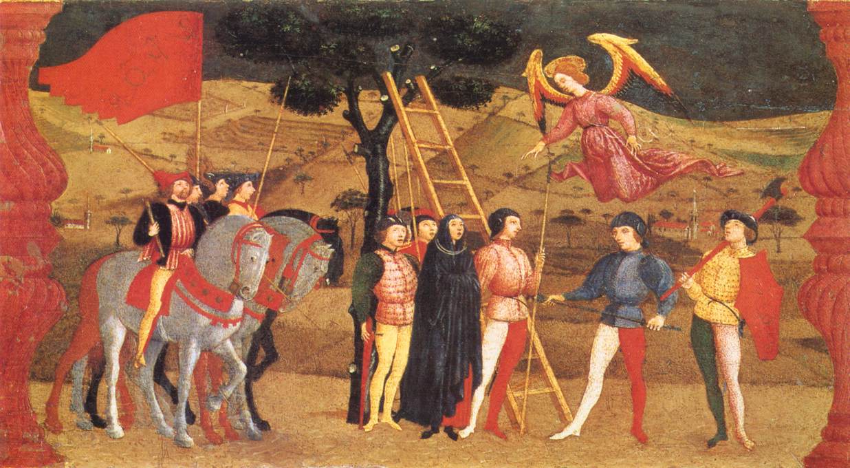 Miracle of the Desecrated Host (Scene 4) by UCCELLO, Paolo