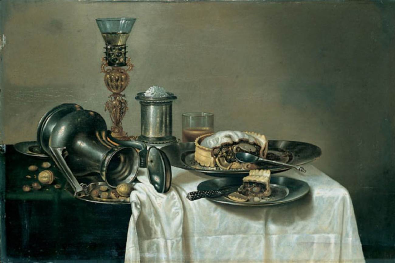 Breakfast Still-Life by MAHU, Cornelis