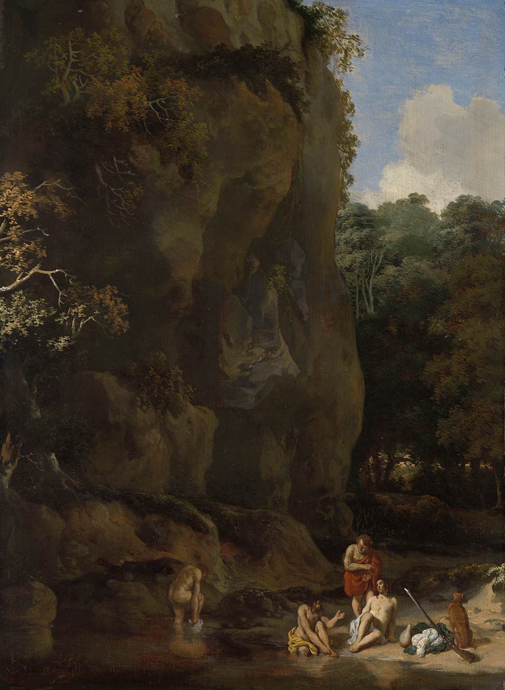 Bathing Men by EECKHOUT, Gerbrand van den