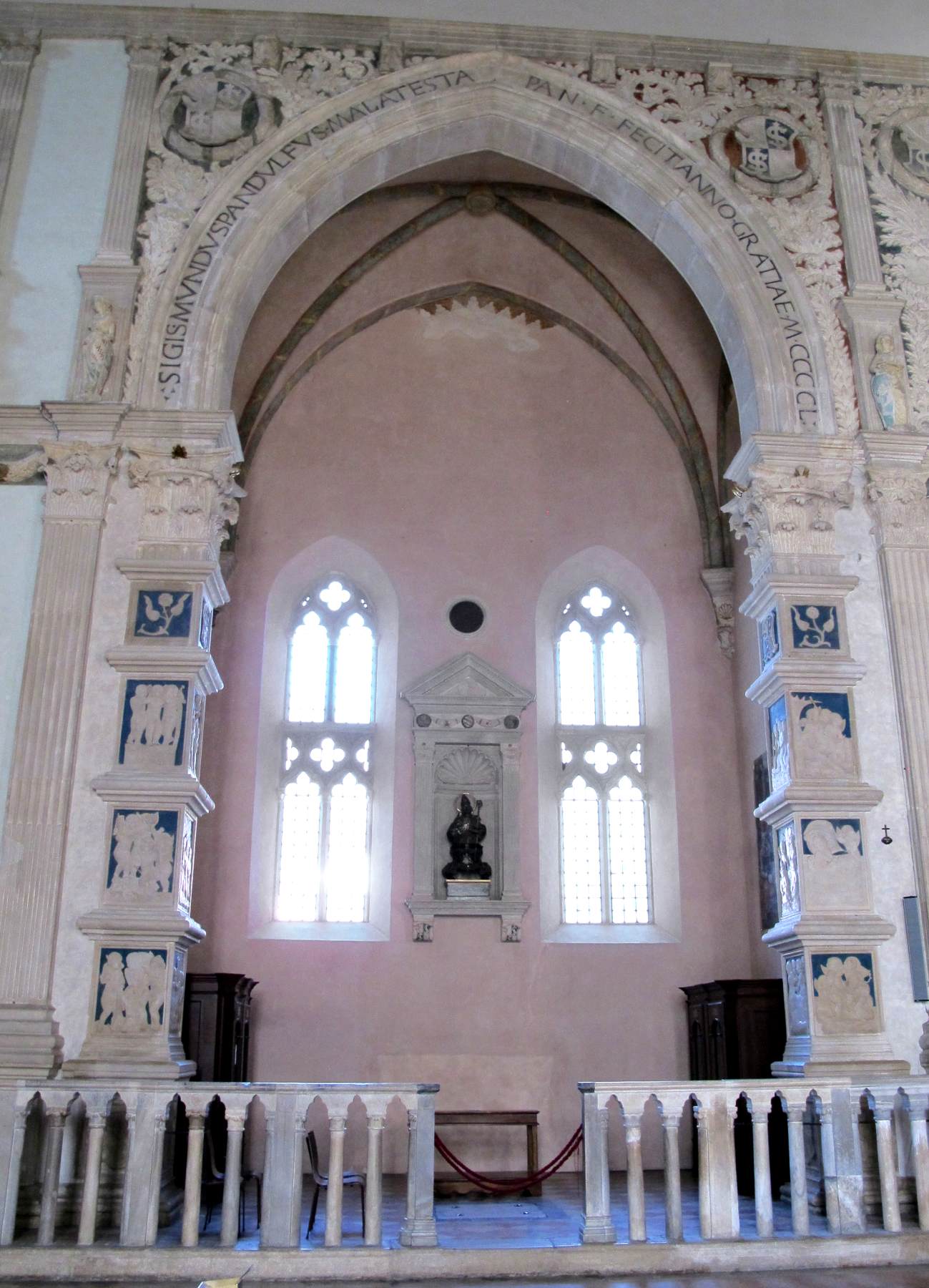 View of the Cappella dei Giochi Infantili by