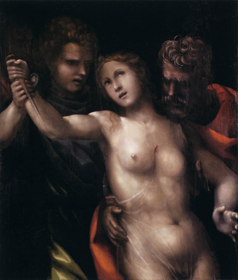 The Death of Lucretia by SODOMA, Il