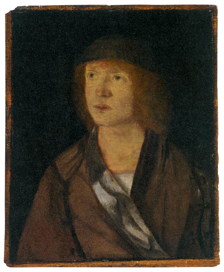 Portrait of a Young Man by KULMBACH, Hans Süss von