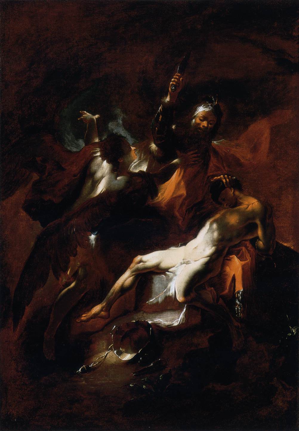 The Sacrifice of Isaac by MAULBERTSCH, Franz Anton