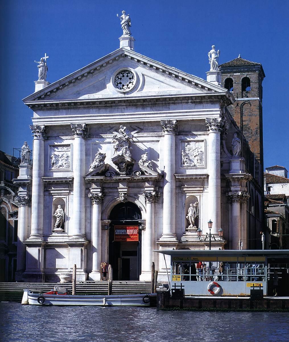 San Stae: Façade by ROSSI, Domenico