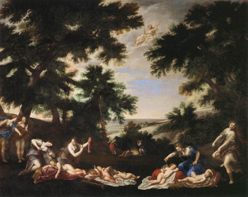 The Cupids Disarmed by ALBANI, Francesco