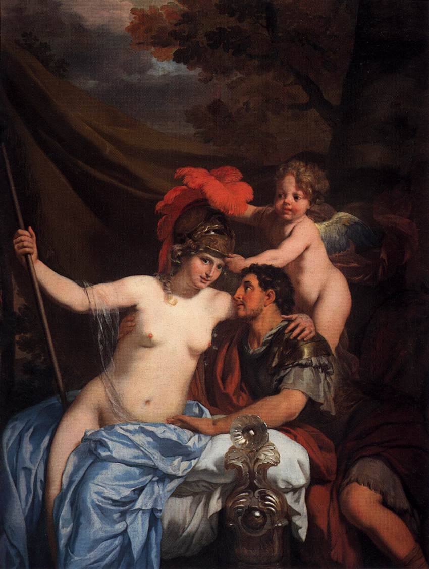 Odysseus and Calypso by LAIRESSE, Gérard de