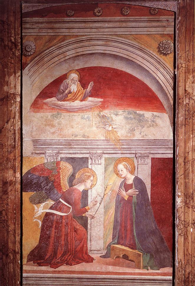 Annunciation by MELOZZO DA FORLI