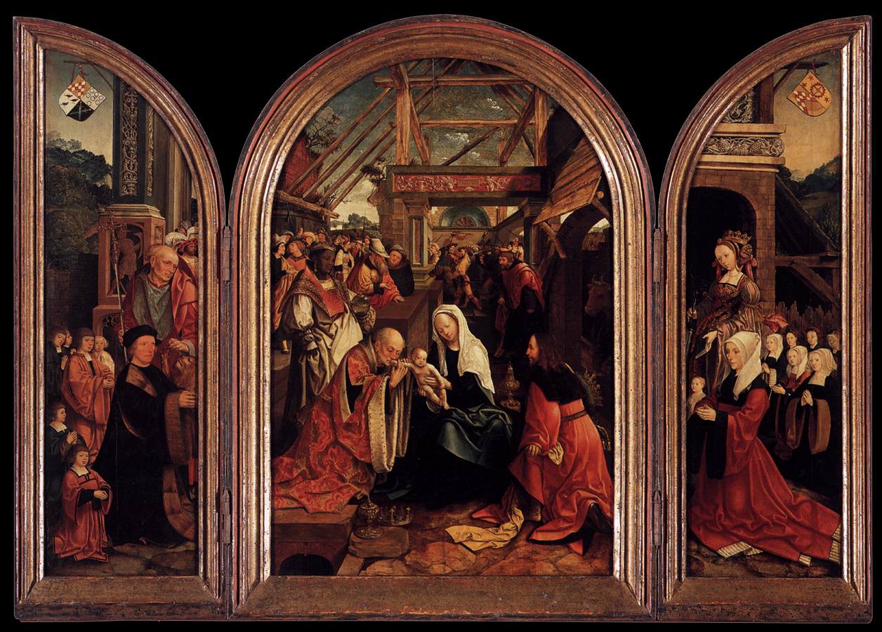 Triptych of the Adoration of the Magi by