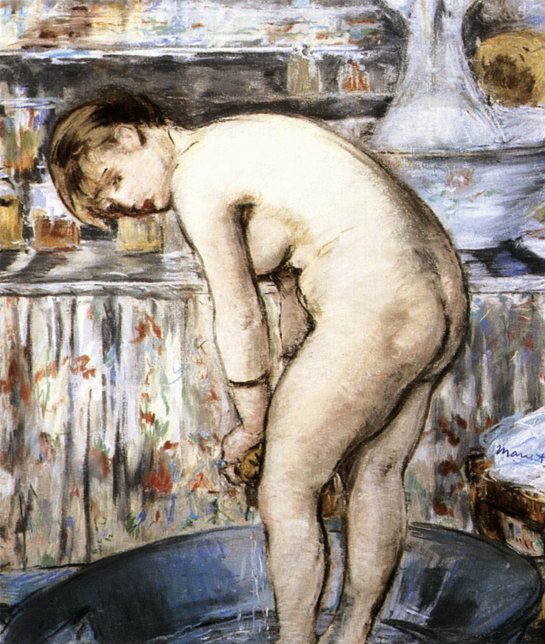 The Bath by MANET, Edouard