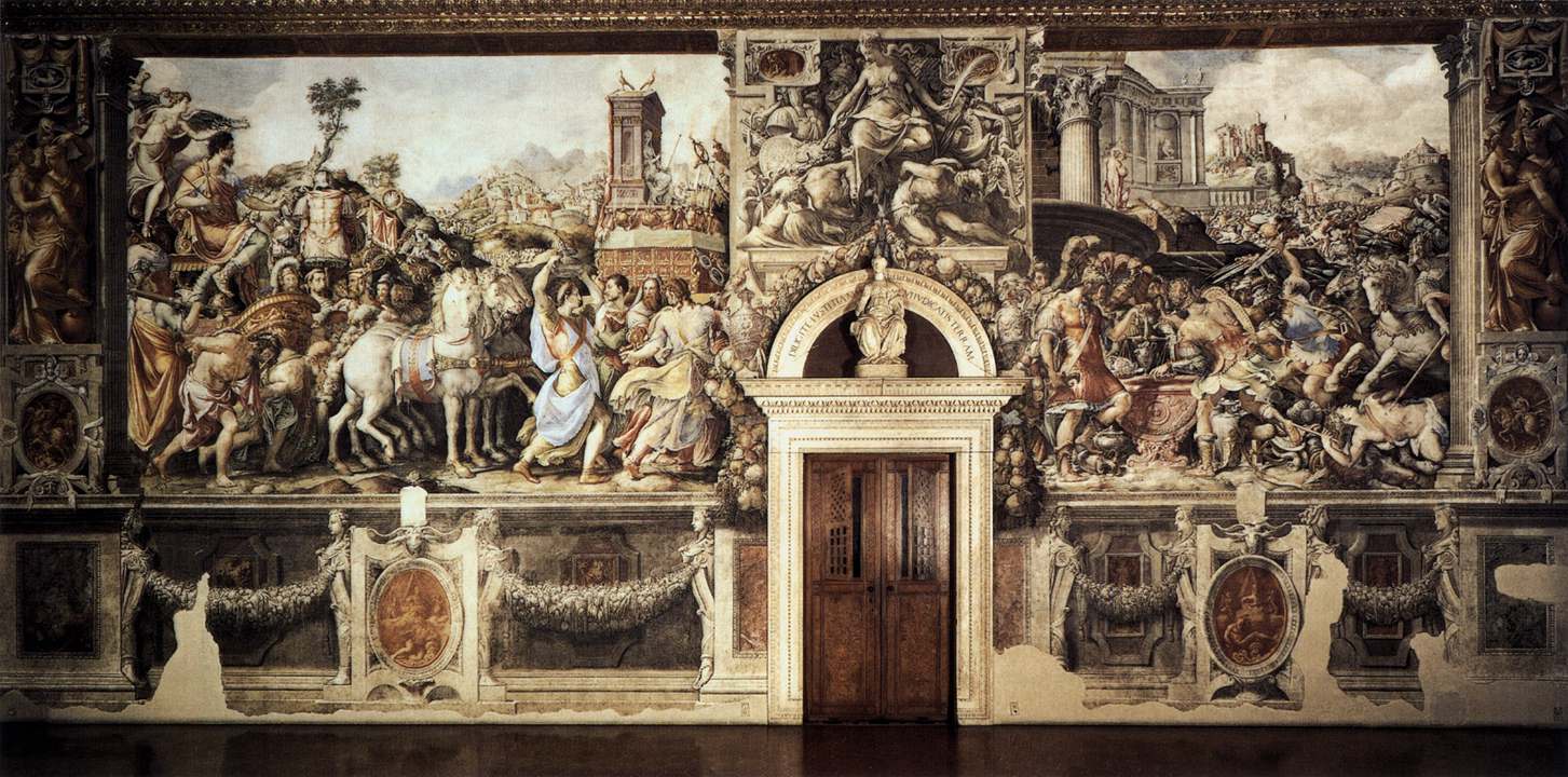 Scenes from the Life of Furius Camillus by SALVIATI, Cecchino del