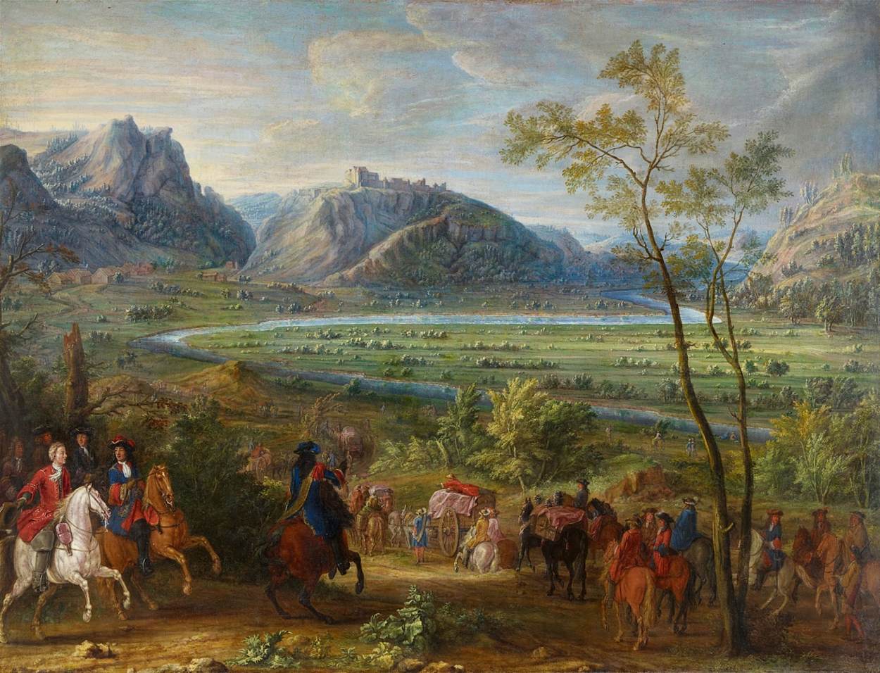 The Taking of the Château de Joux by MEULEN, Adam Frans van der