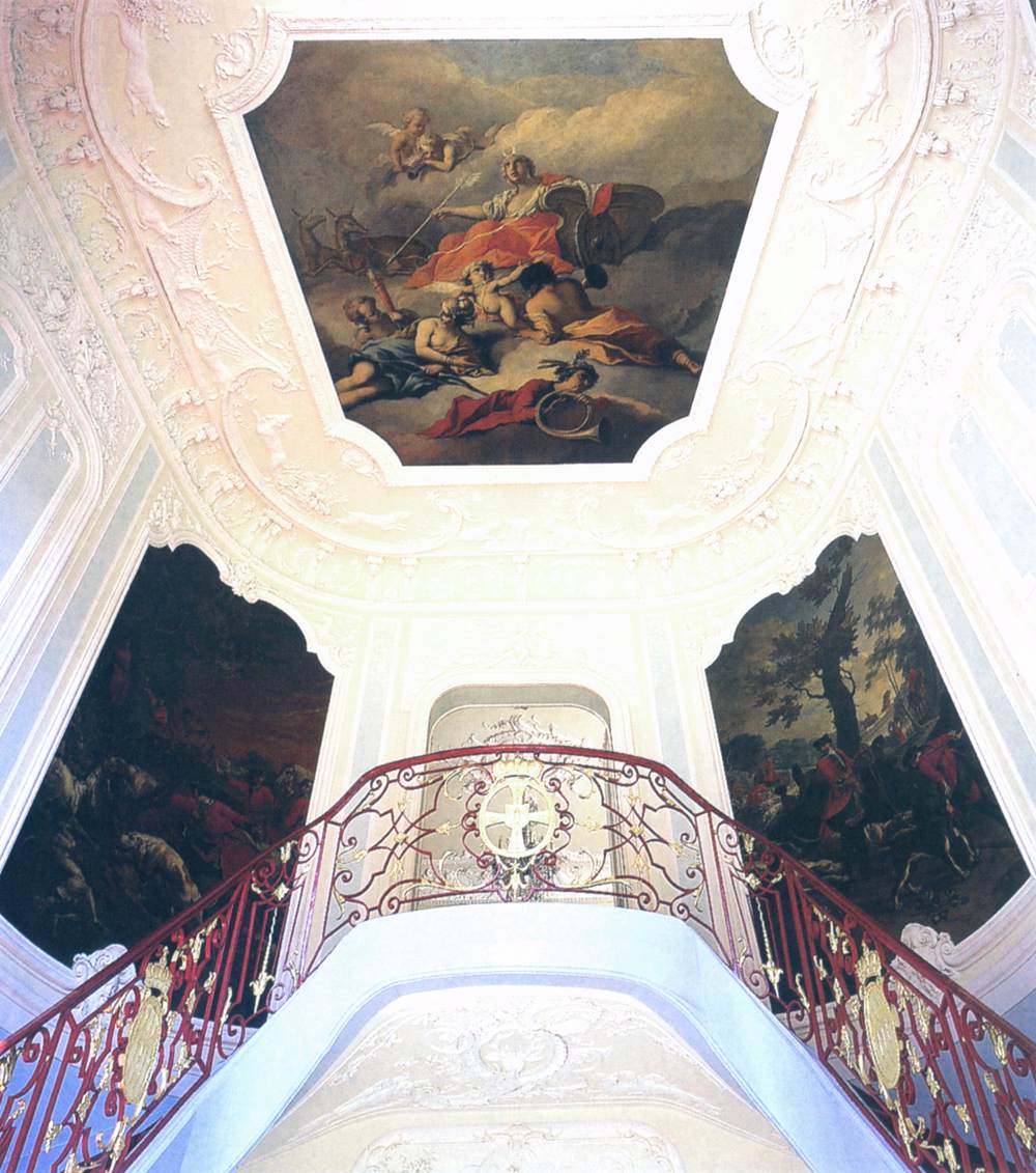 Interior view by SCHLAUN, Johann Conrad