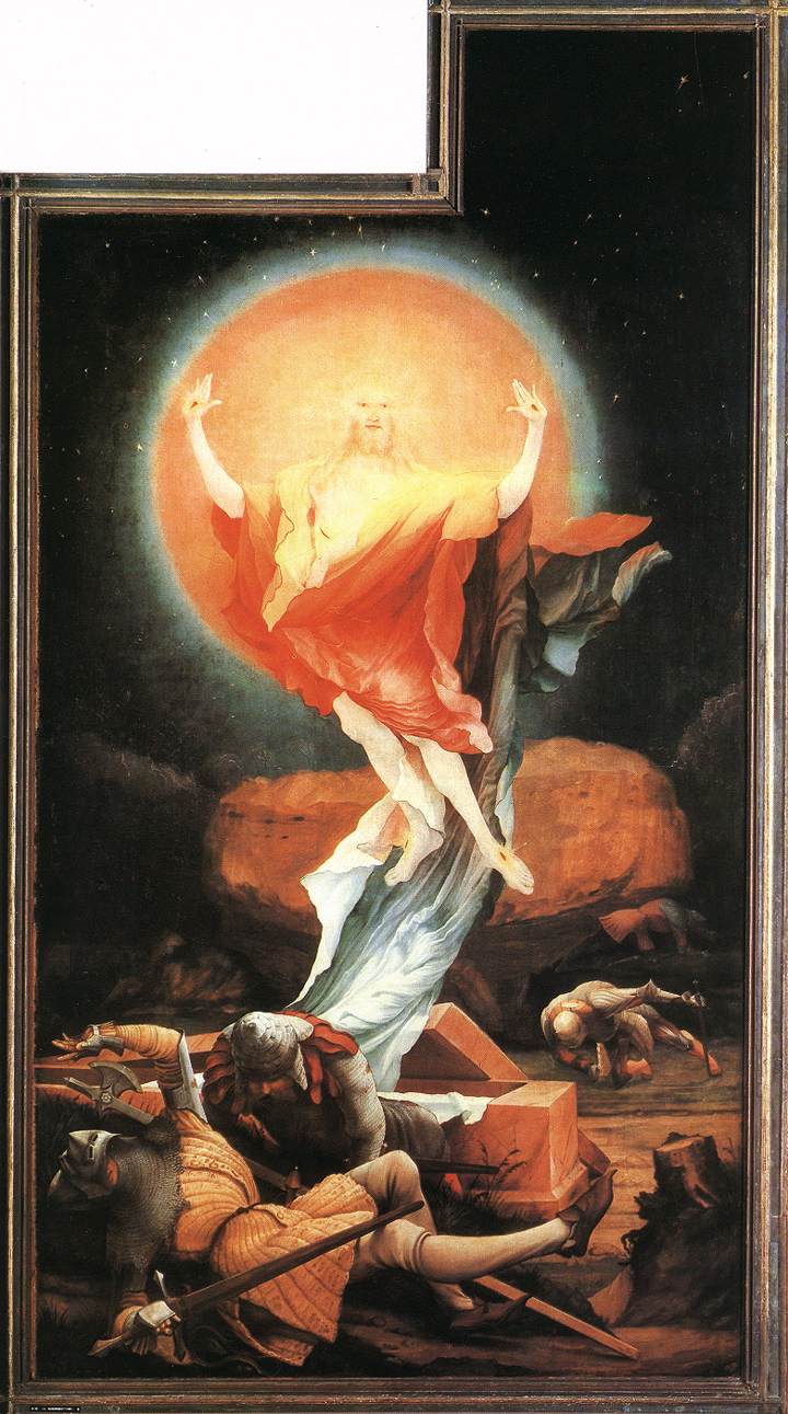 The Resurrection by GRÜNEWALD, Matthias