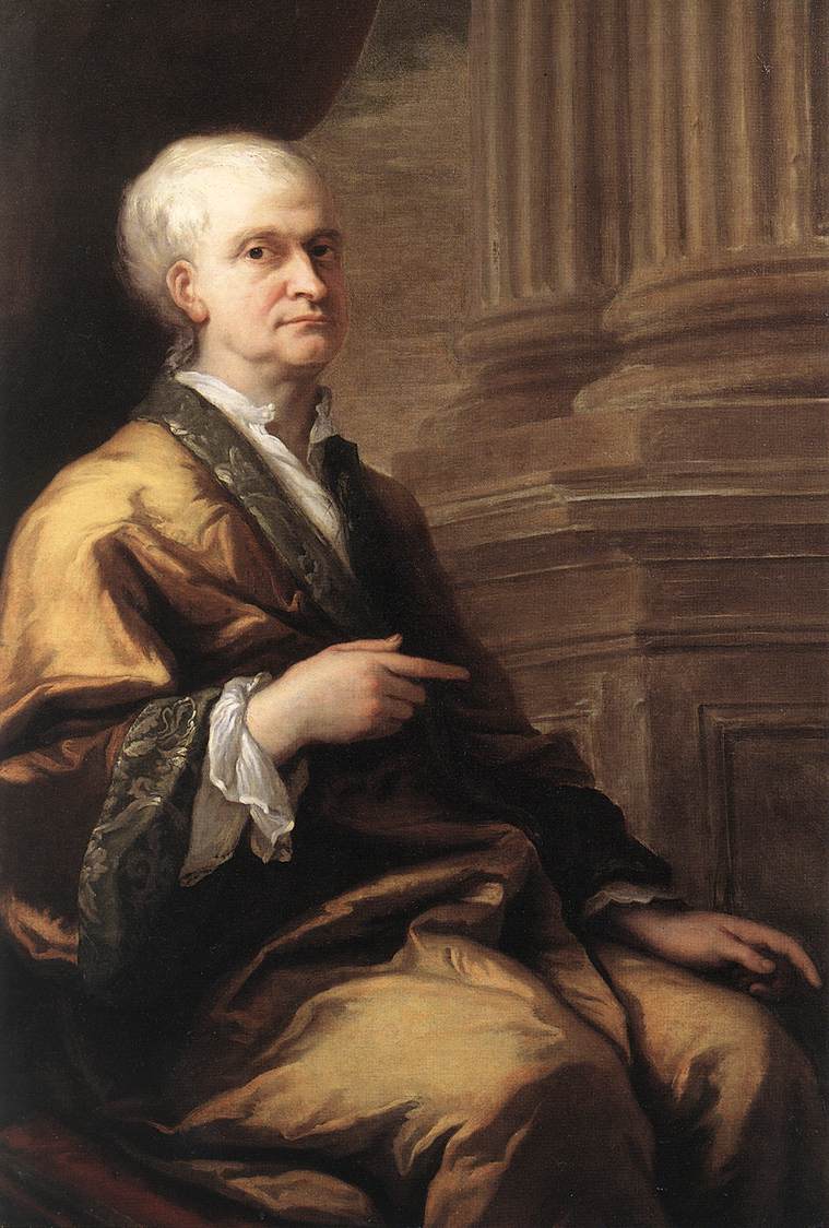 Sir Isaac Newton by THORNHILL, Sir James