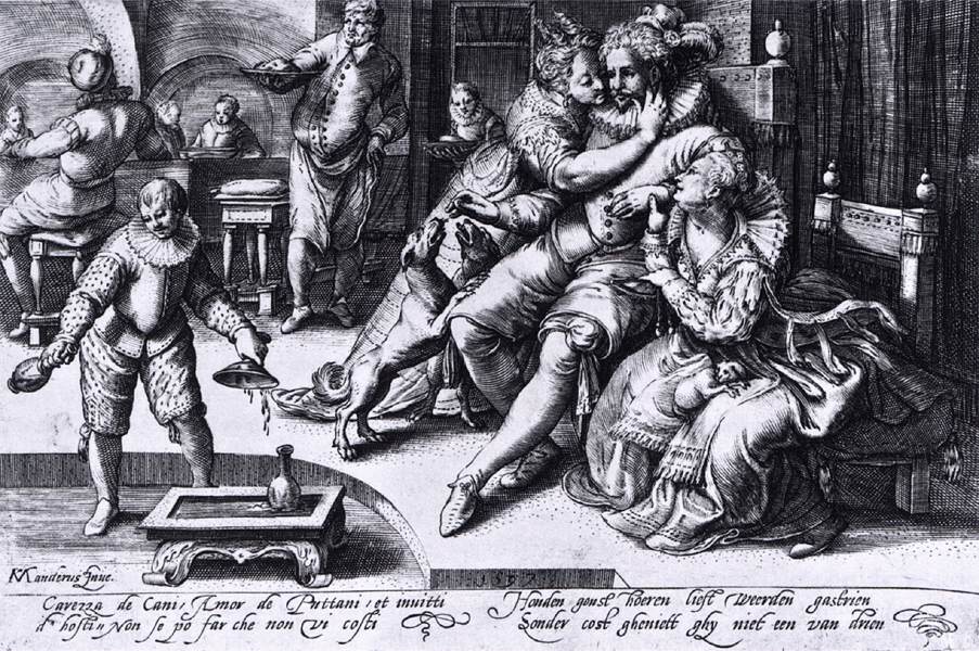 Inn Scene with Prostitutes by