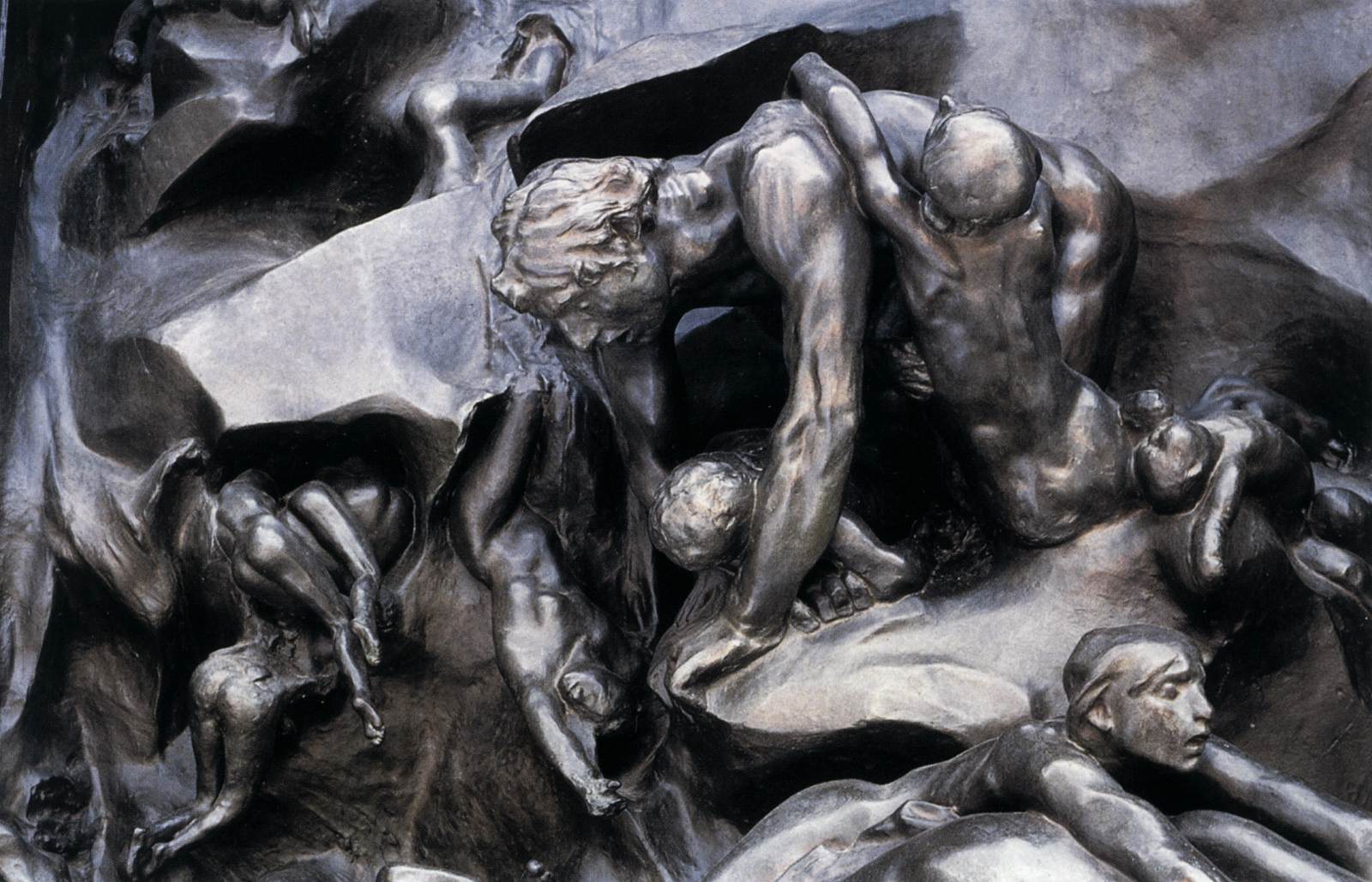 The Gates of Hell (detail) by RODIN, Auguste