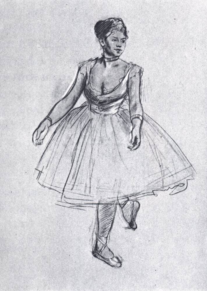 A Ballet Dancer in Position by DEGAS, Edgar