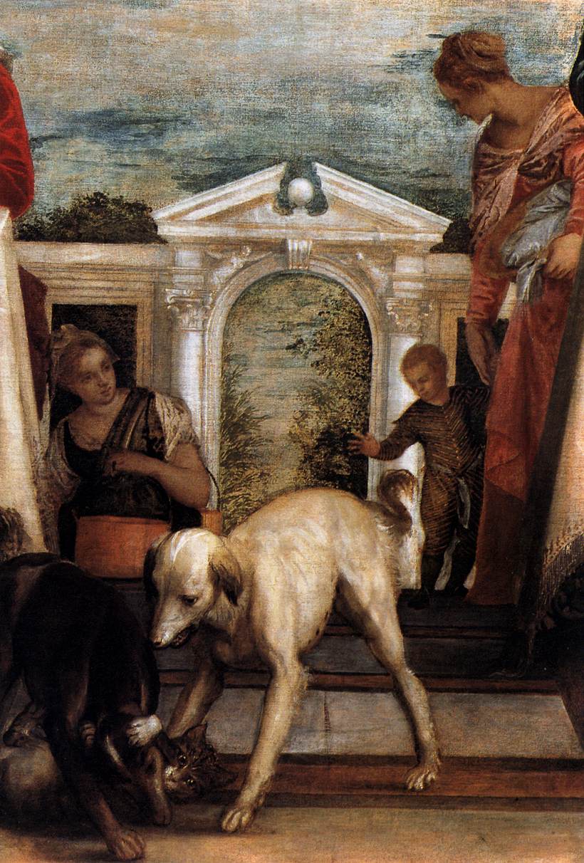 Feast at the House of Simon (detail) by VERONESE, Paolo