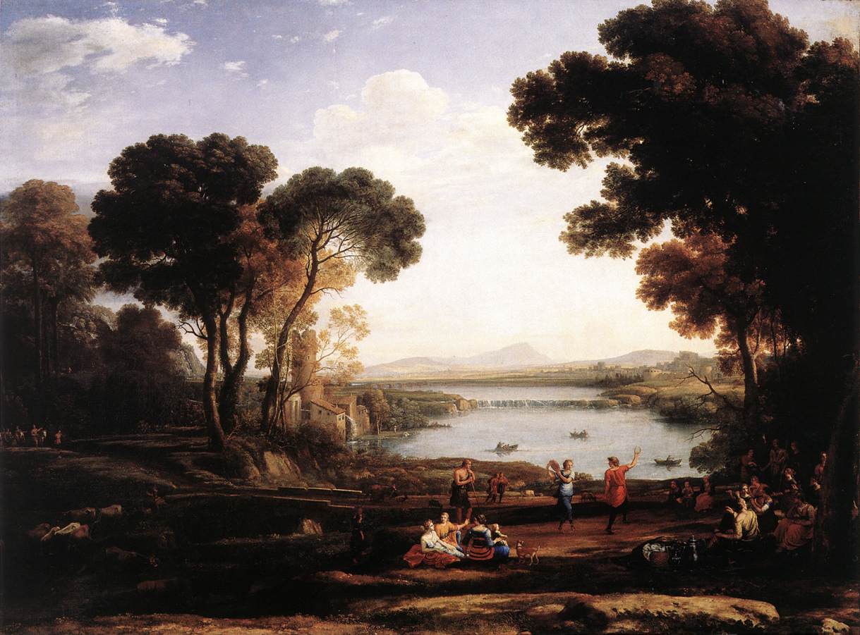 Landscape with Dancing Figures (The Mill) by