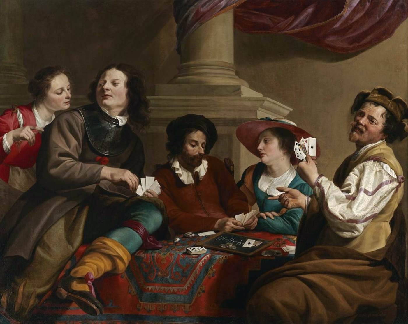 Card Players in an Interior by