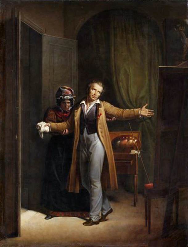 Girodet's Farewell to His Studio by