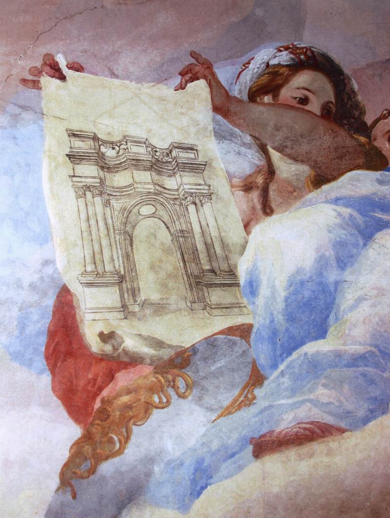 Allegory of Architecture (detail) by