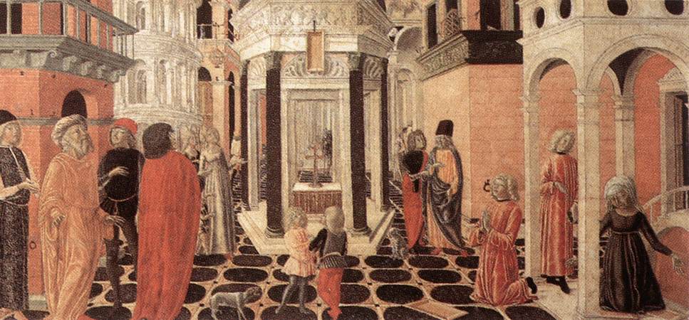 Three Episodes from the Life of St Benedict (2) by NEROCCIO DE' LANDI