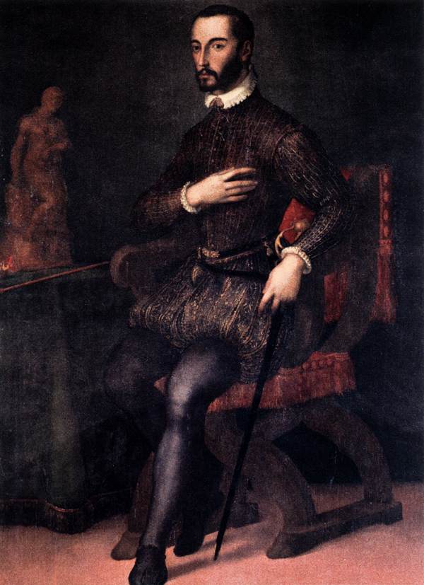 Portrait of Francesco I de' Medici by SAN FRIANO, Maso da