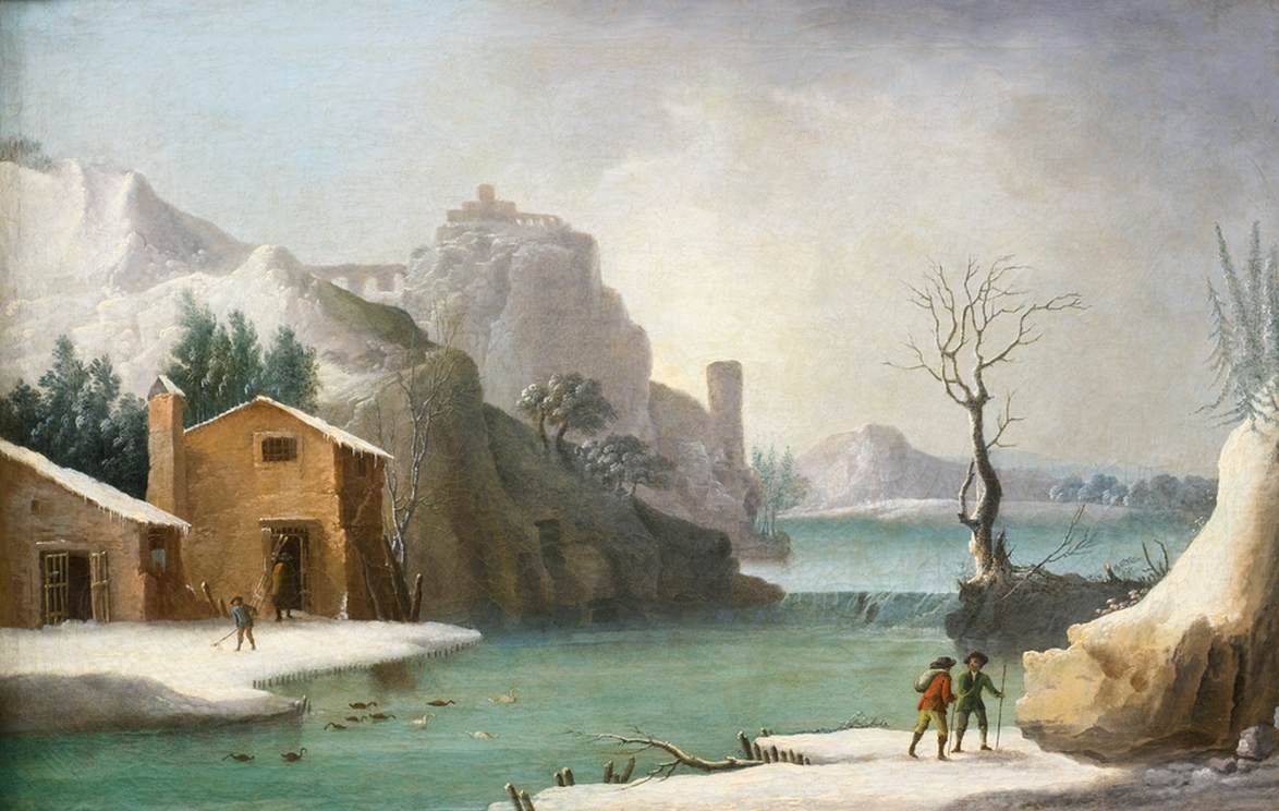 Winter Landscape by FOSCHI, Francesco