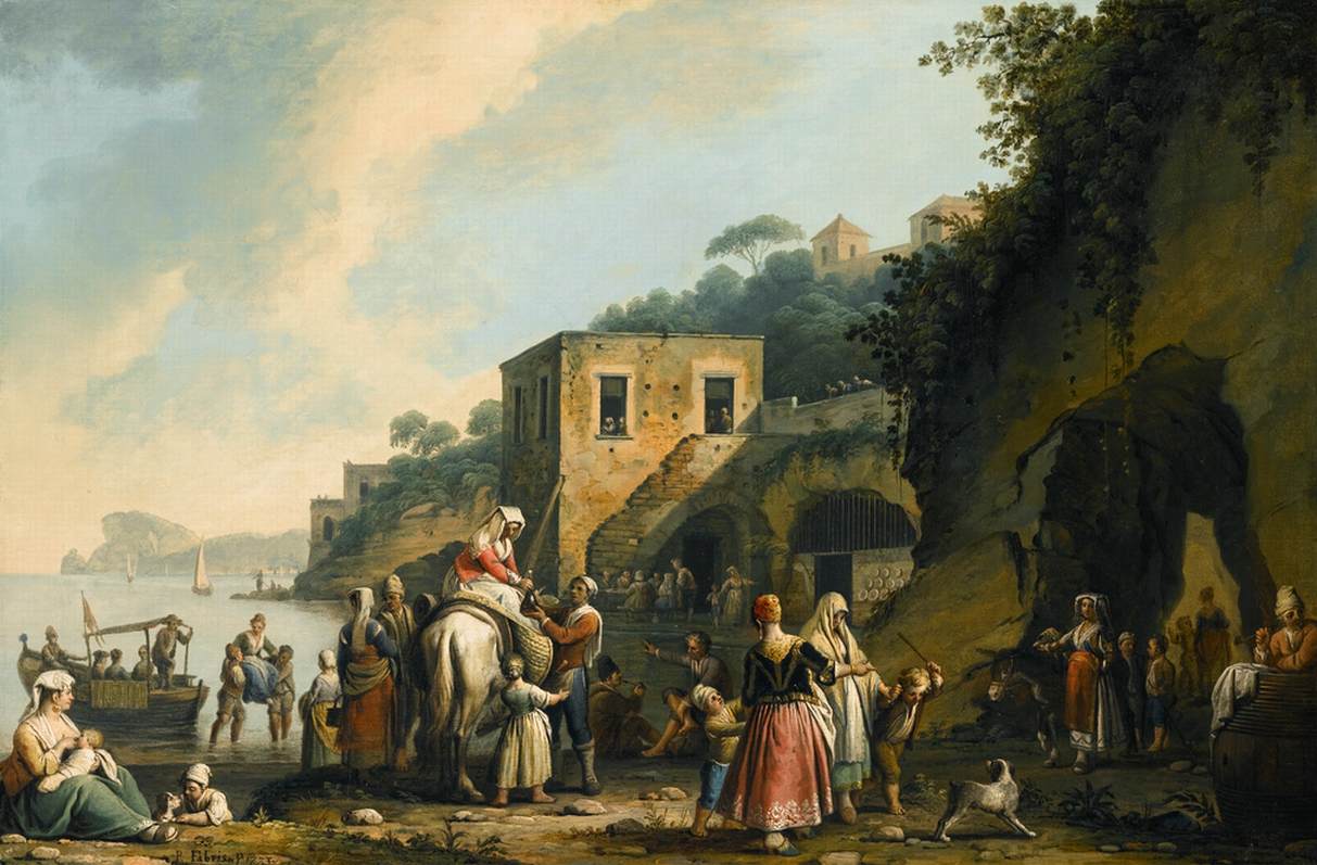 Pozzuoli, a View of the Bay by FABRIS, Pietro