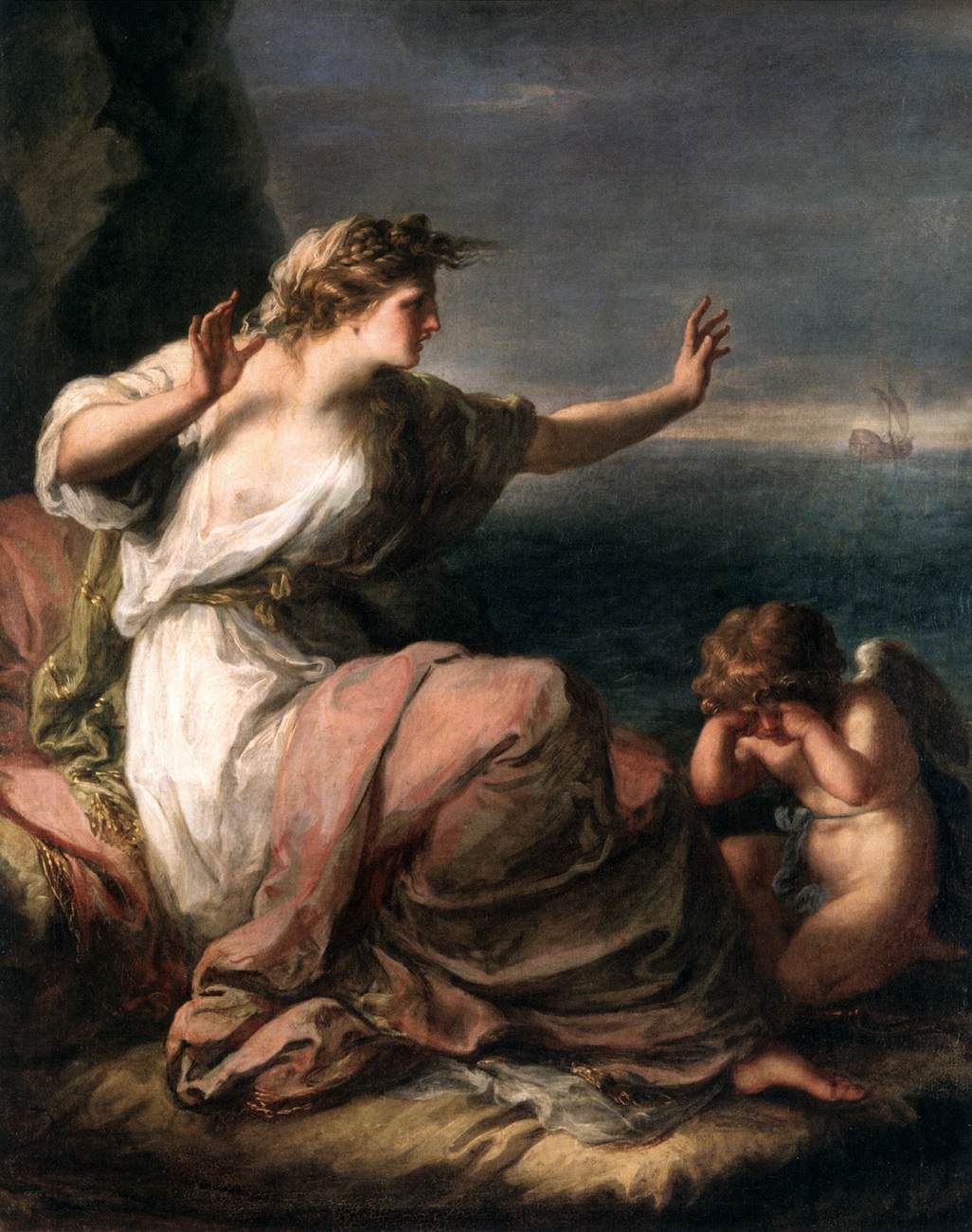 Ariadne Abandoned by Theseus on Naxos by