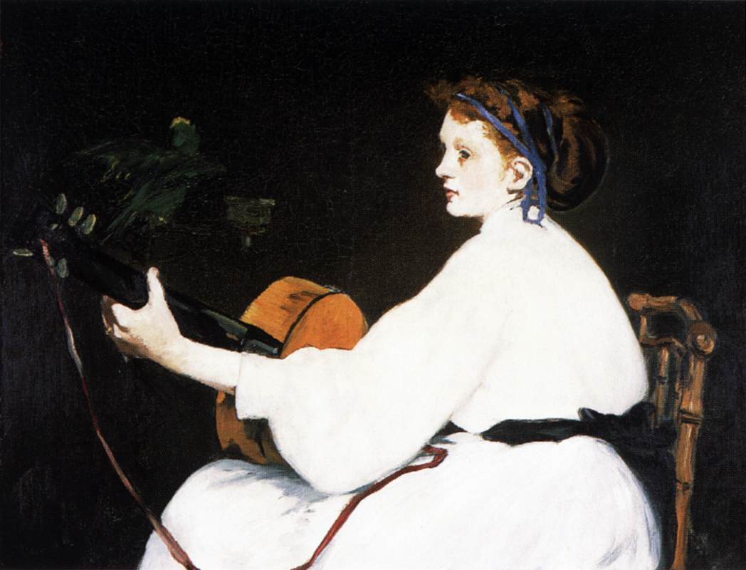 The Guitar Player by MANET, Edouard