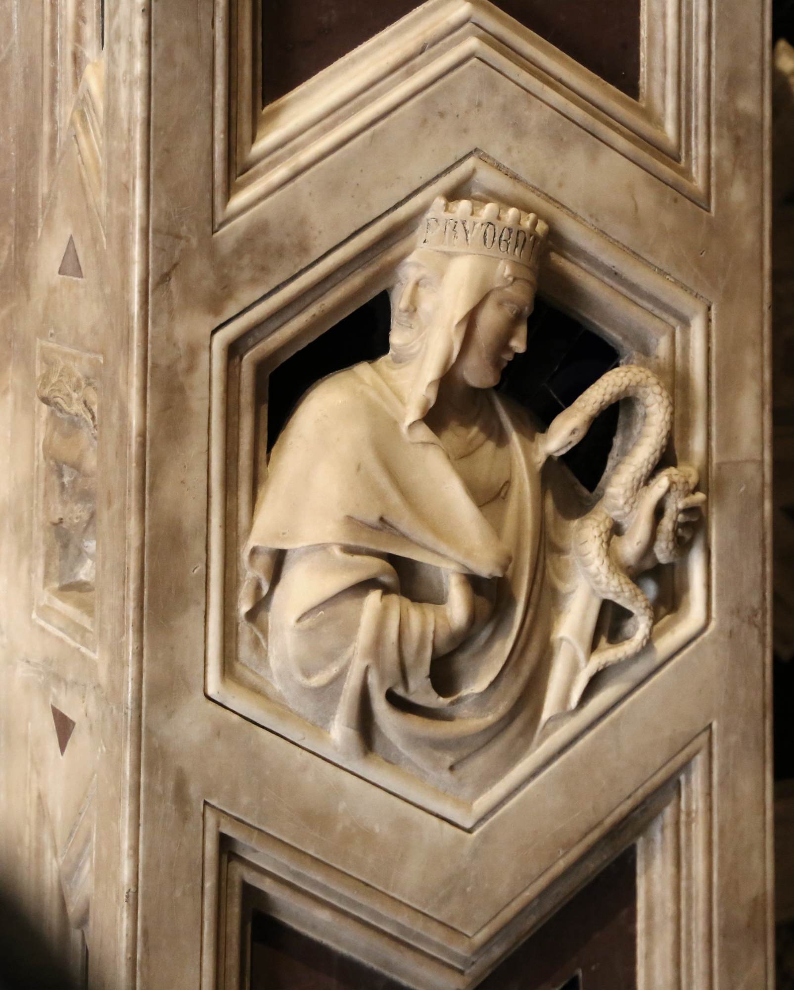 Tabernacle: Allegory of Prudence by