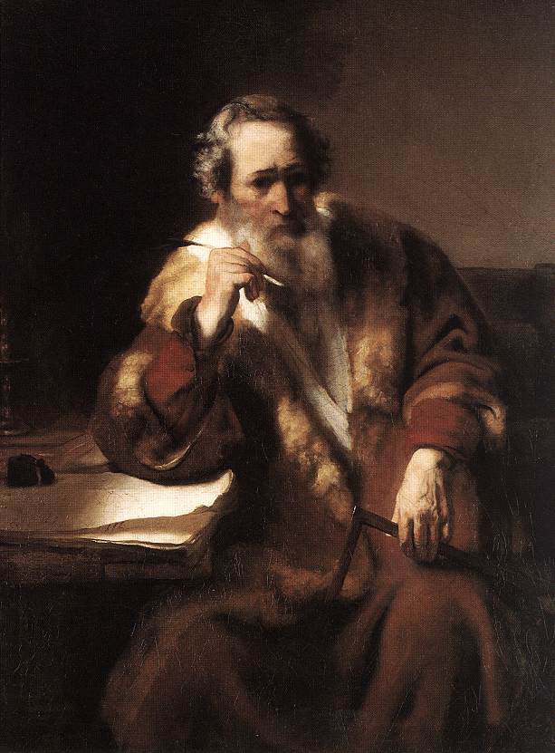 Apostle Thomas by MAES, Nicolaes