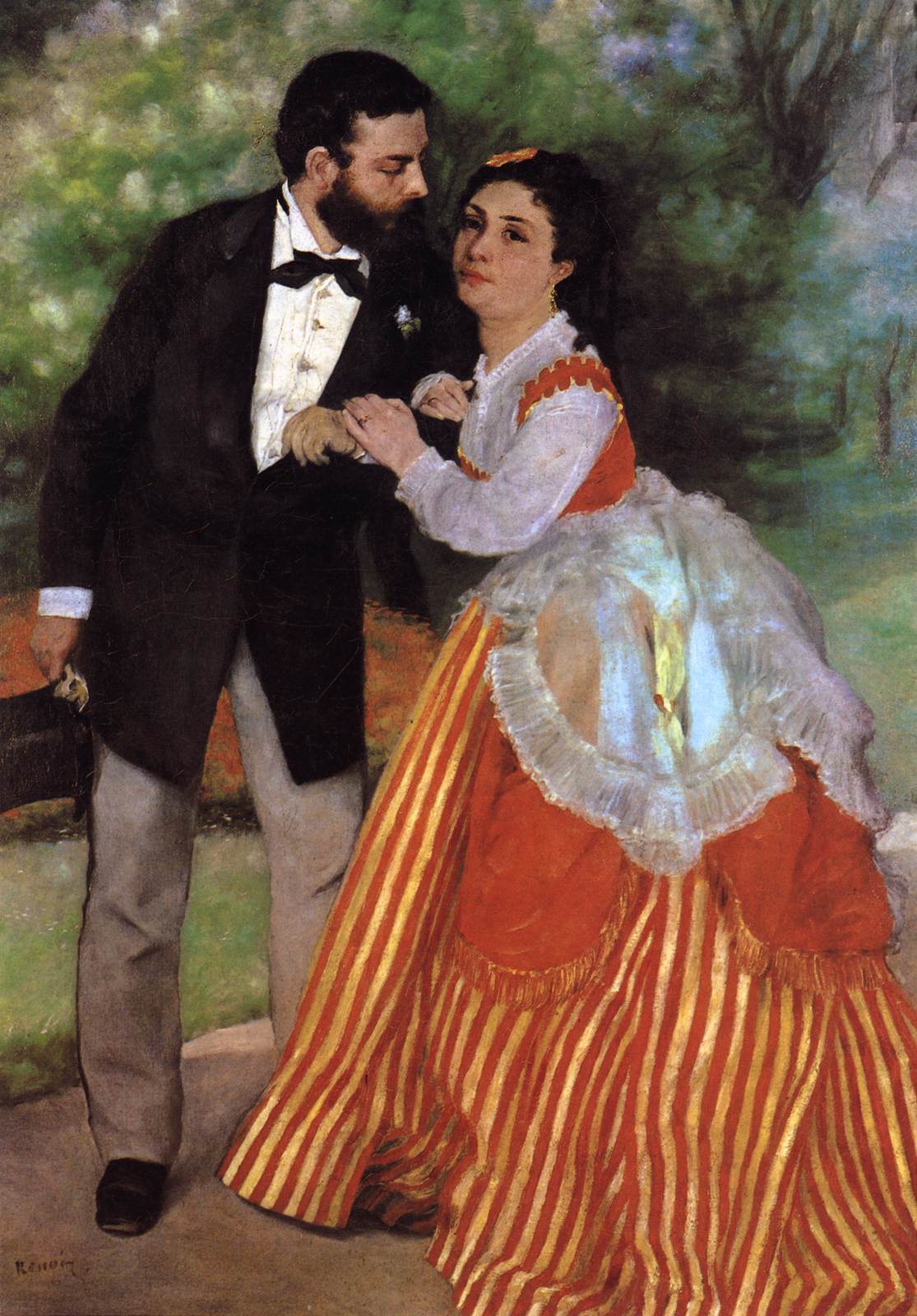 The Engaged Couple by RENOIR, Pierre-Auguste