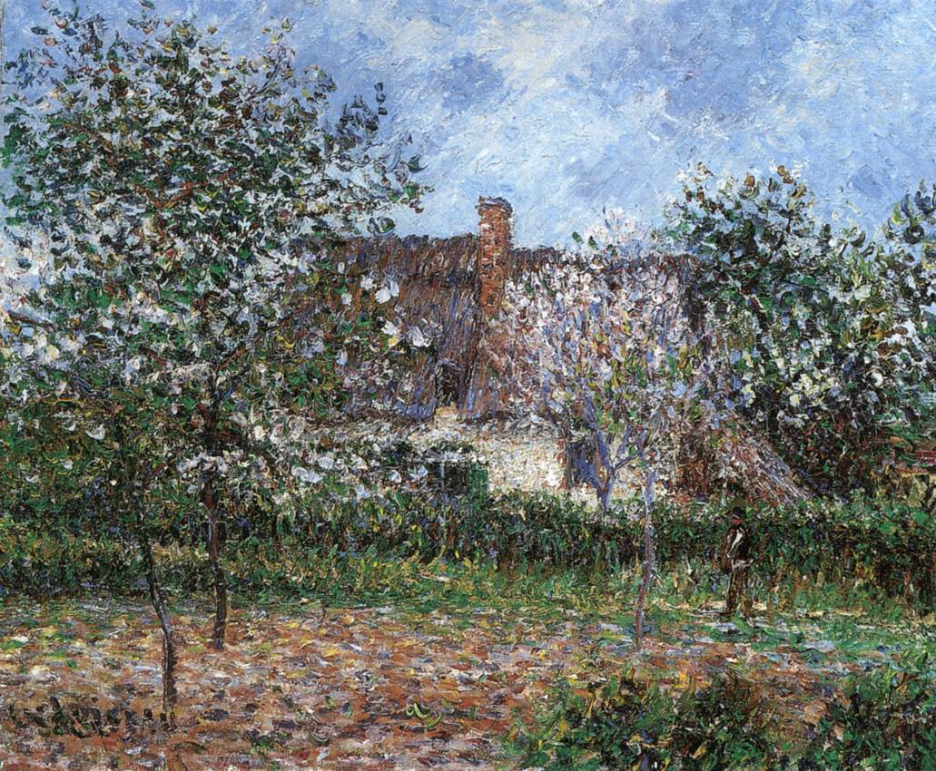 Orchard in Spring by LOISEAU, Gustave