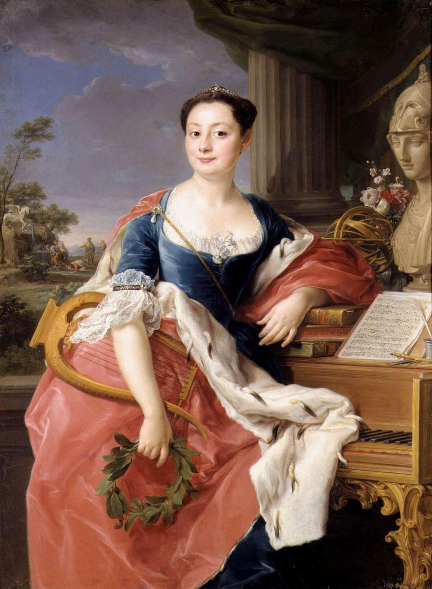 Portrait of Princess Giacinta Orsini Buoncampagni Ludovisi by