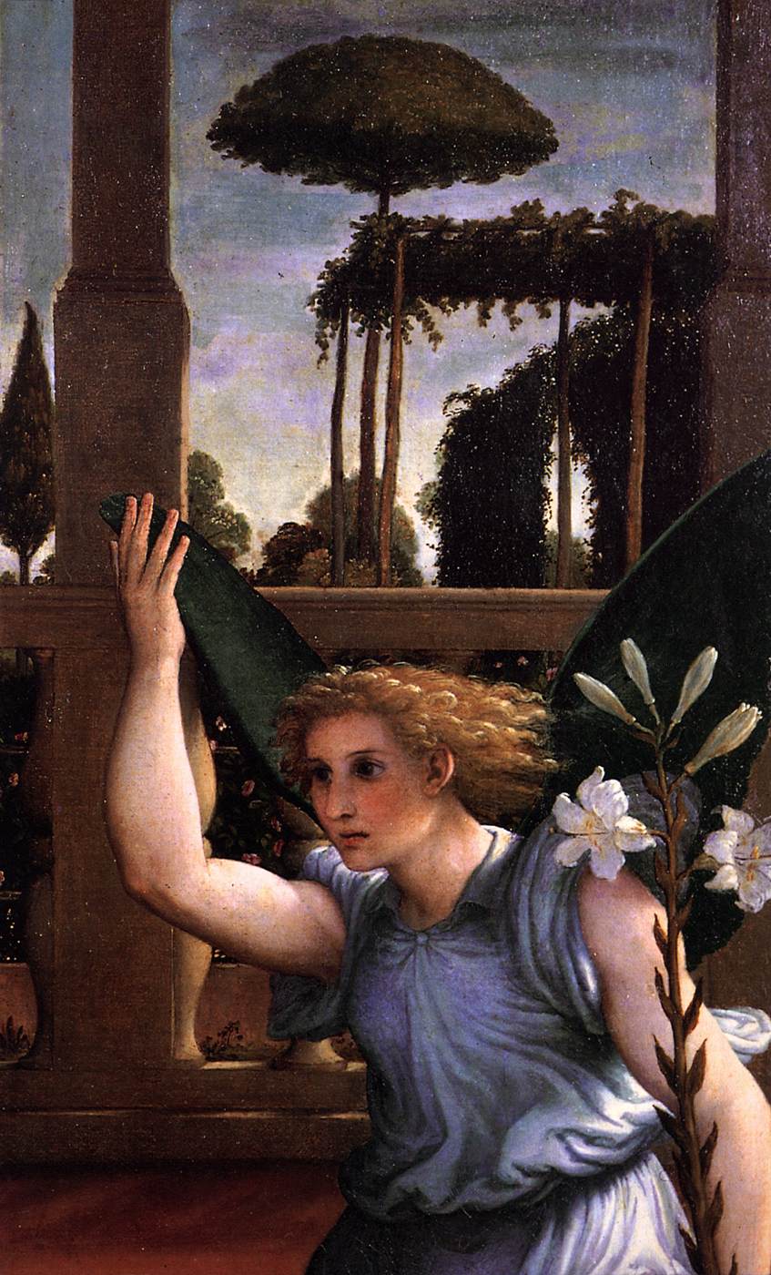 Annunciation (detail) by