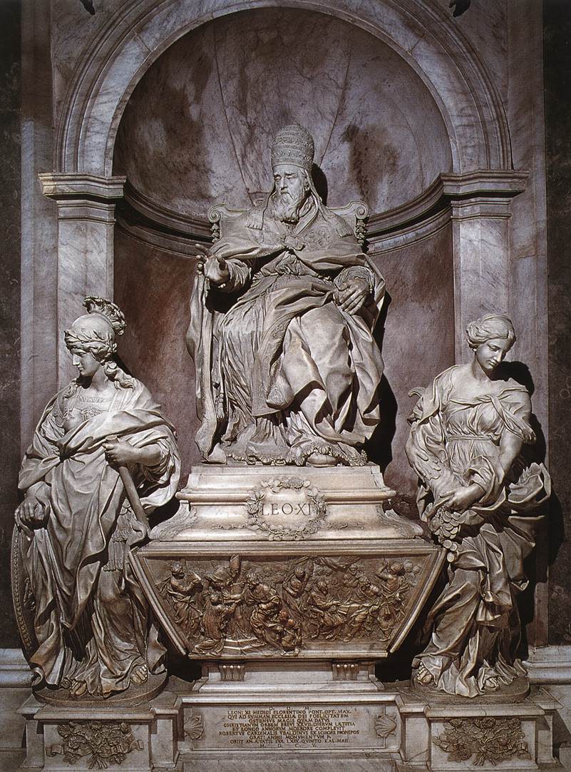 Monument of Pope Leo XI by