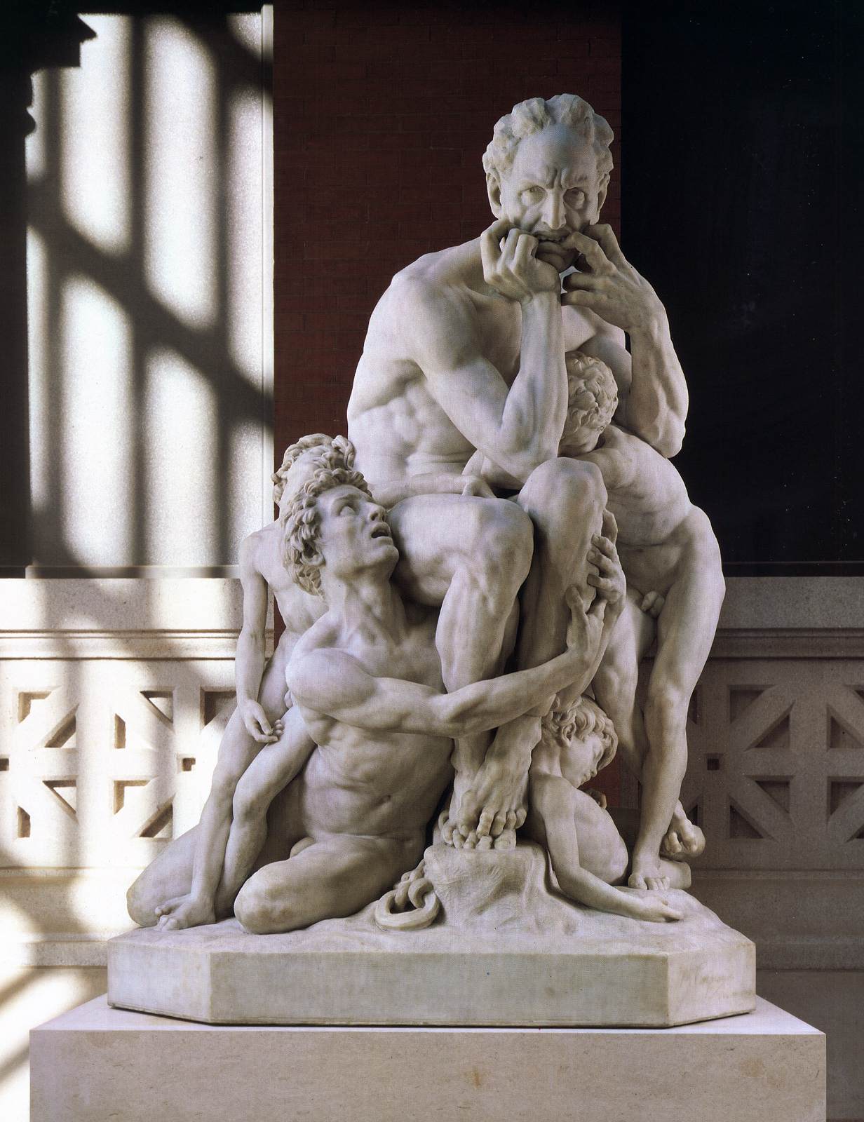 Ugolino and His Sons by CARPEAUX, Jean-Baptiste