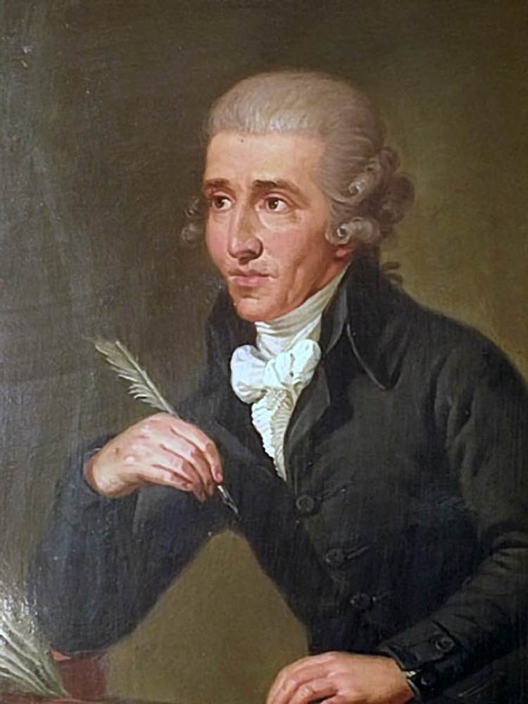 Portrait of Joseph Haydn by