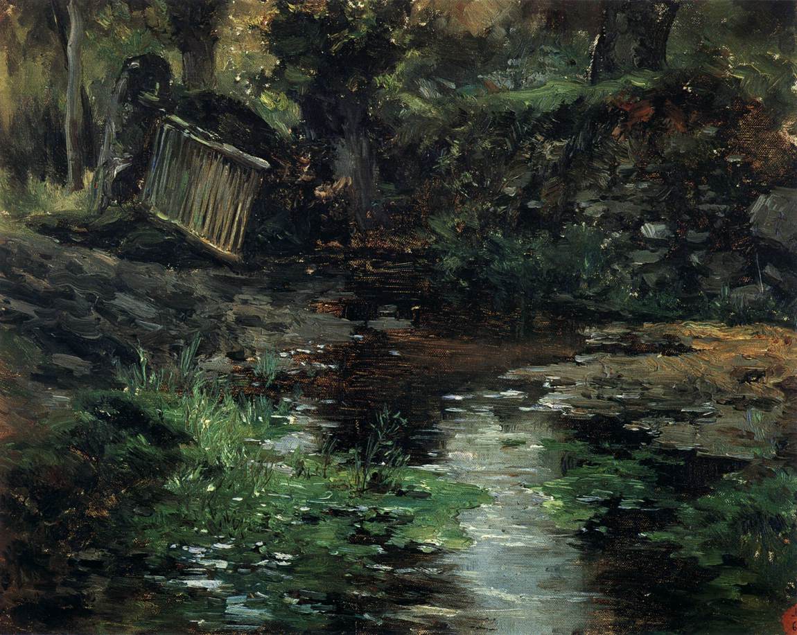 Stream at Pont-Aven by HAES, Carlos de