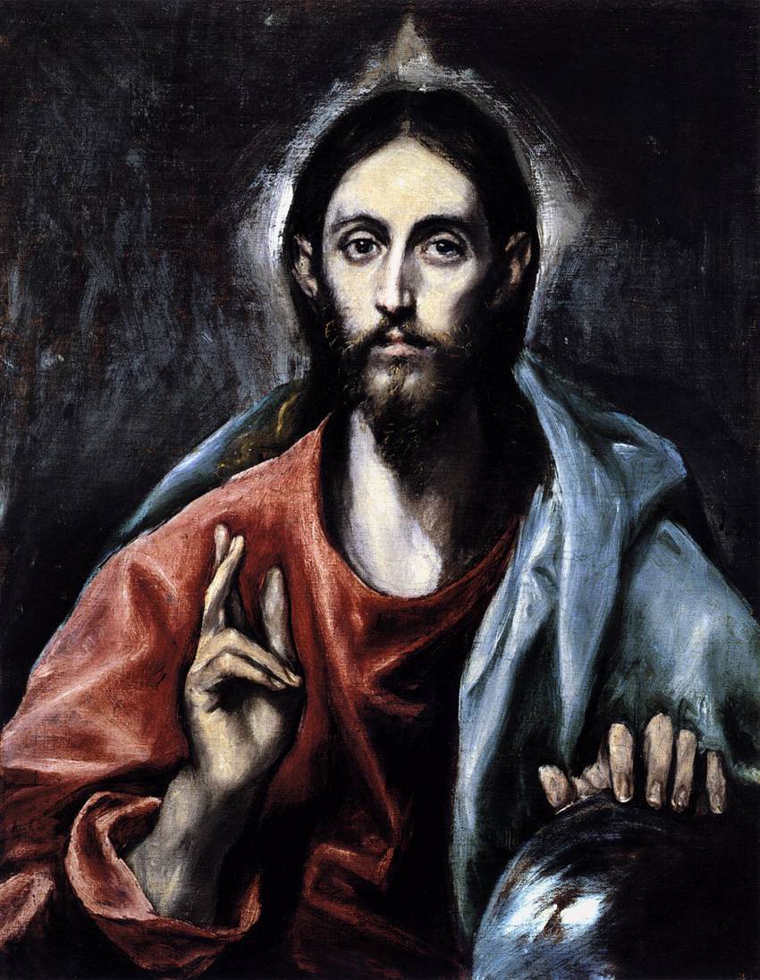 Christ as Saviour by GRECO, El