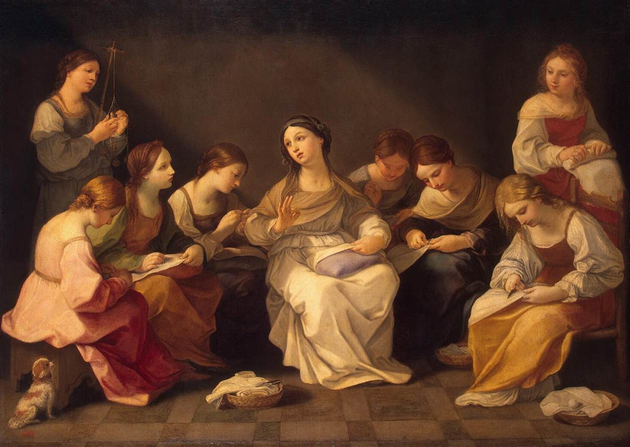 Education of the Virgin by